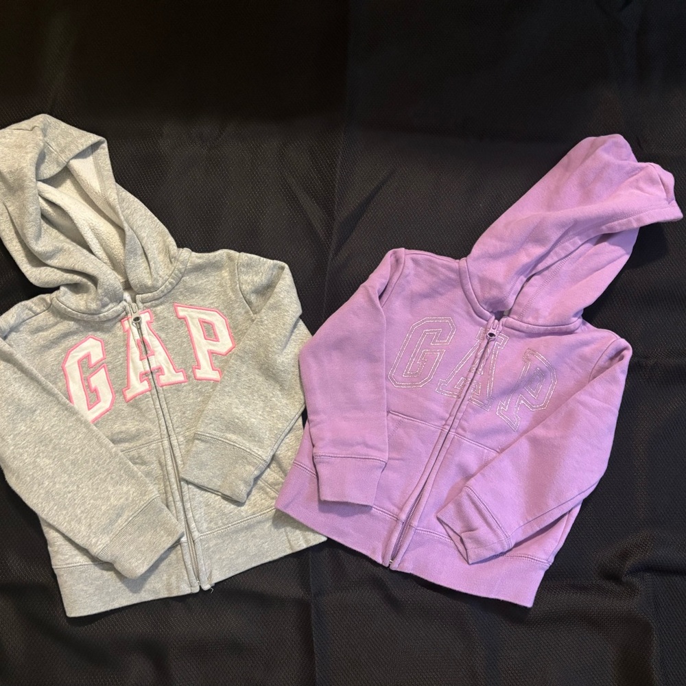 Two GAP Girls’ Hoodies